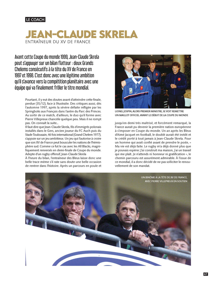 L'épopée des bleus en coupe du monde de rugby