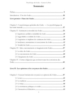 Psychologie des foules