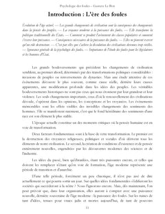 Psychologie des foules