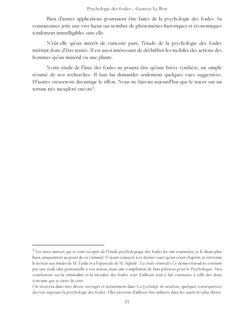 Psychologie des foules