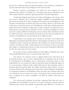 Psychologie des foules