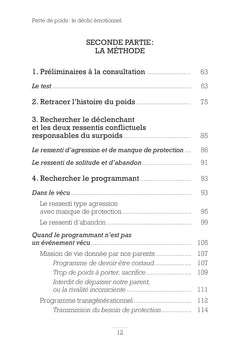Perte de poids, le déclic émotionnel - Méthode pratique pour se libérer des émotions qui provoquent le surpoids