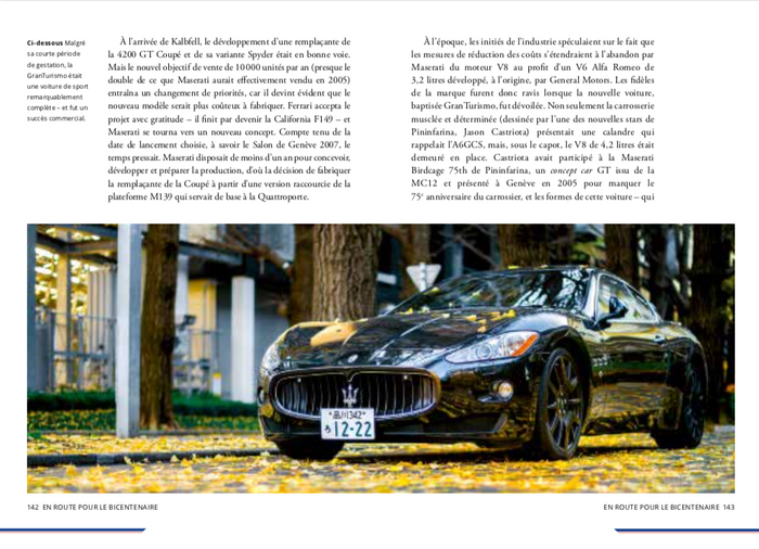 L'histoire de Maserati