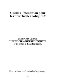 Quelle alimentation pour les diverticules coliques ?