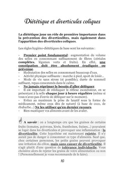 Quelle alimentation pour les diverticules coliques ?