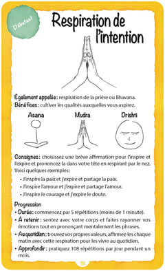 La respiration en pratique - 63 exercices pour favoriser le bien-être, la vitalité et la conscience de soi