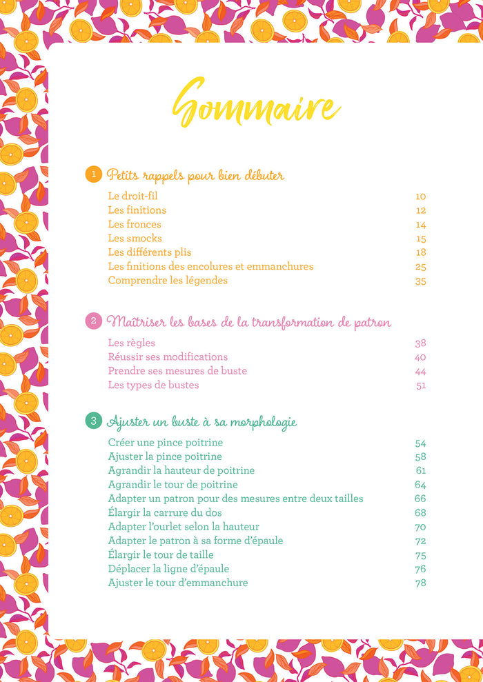 J'ajuste mes patrons comme je veux ! - Spécial Bustes et cols