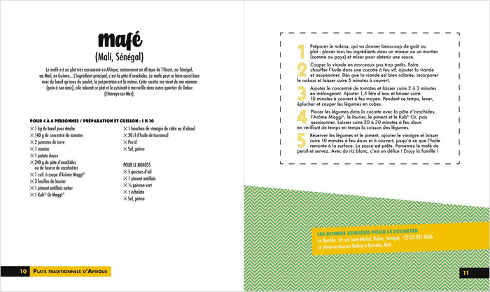 Cuisine d'Afrique et d'ailleurs