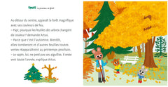 Timoté se promène en forêt