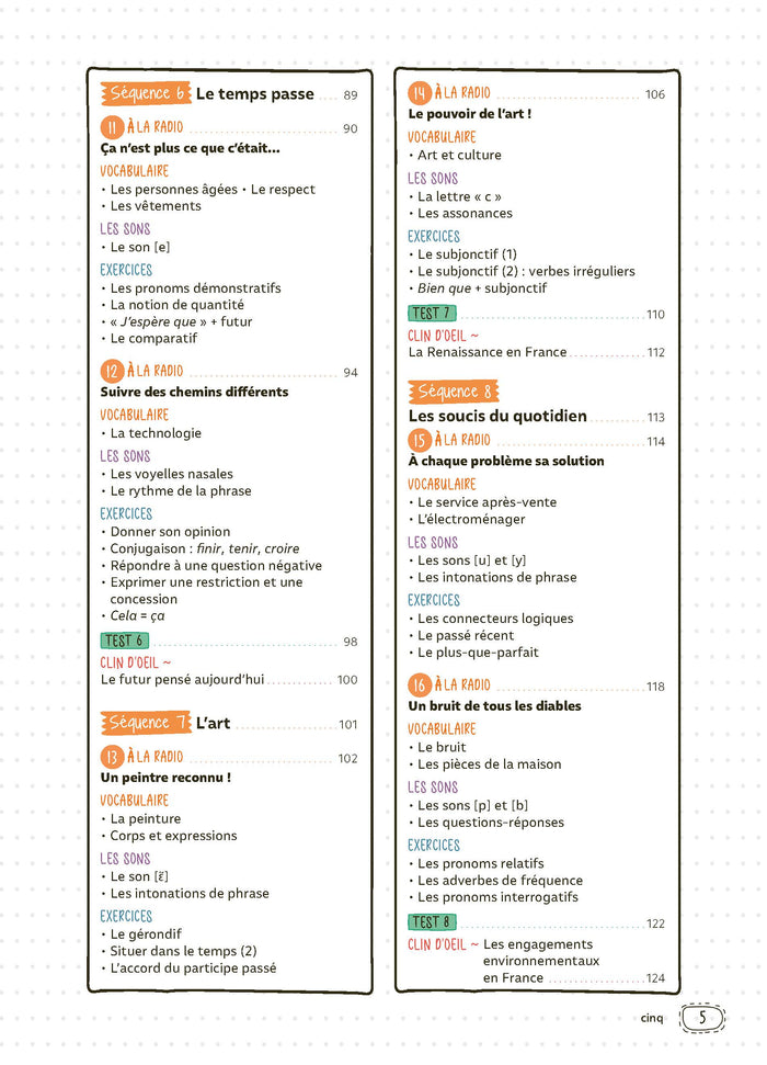 Mon programme en 3 mois - Français pour étrangers - Approfondissement
