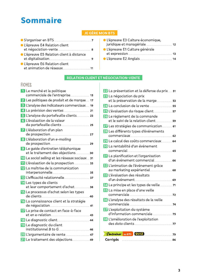 Toutes les matières BTS NDRC - Réflexe N° 8 - 2025-2026