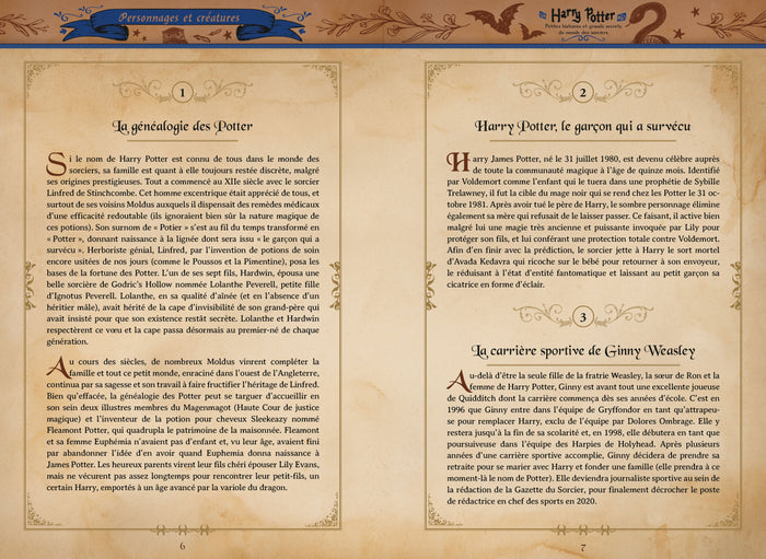 Harry Potter - Petites histoires et grands secrets du monde des sorciers