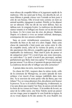 L'épaisseur de la nuit