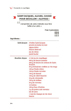 Les recettes originales de Arnaud Donckele