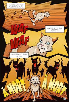 La guerre des clans BD - Un voleur au clan du tonnerre