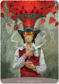 Coffret l'oracle Alice au Pays des merveilles