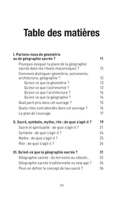 Géographie sacrée en loge maçonnique - Quel rôle ?