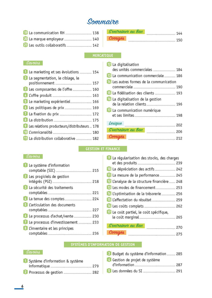 Toutes les matières - Terminale STMG