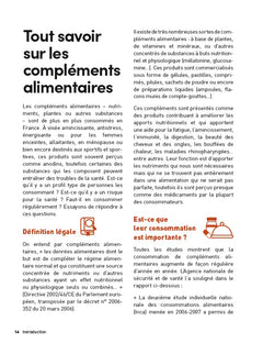 Compléments alimentaires, faites le bon choix !