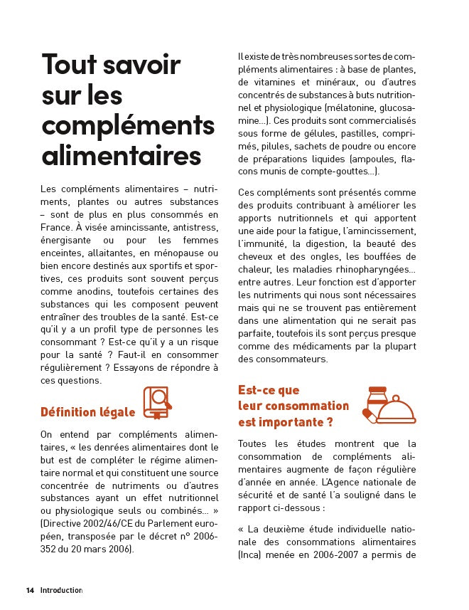 Compléments alimentaires, faites le bon choix !