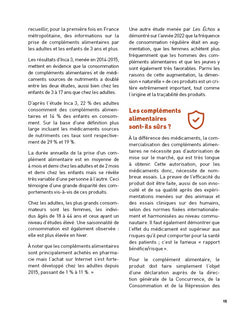 Compléments alimentaires, faites le bon choix !
