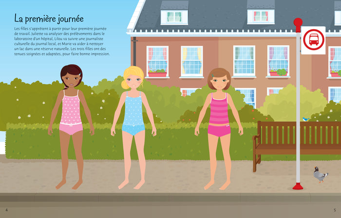 J'habille mes amies - Les métiers de rêve