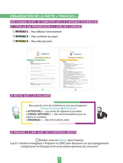 Mon cahier d'entrainement Mathématiques Français - M1 M2 - Concours 2023 et 2024