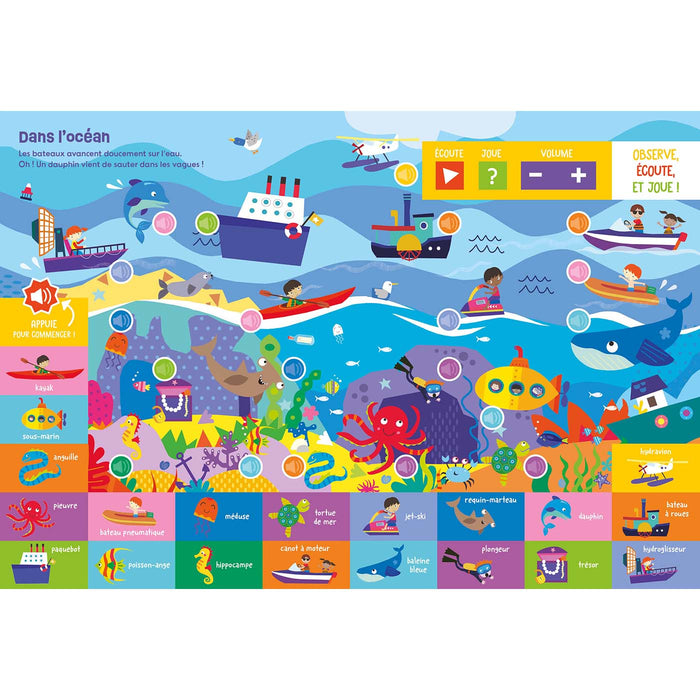 Premiers mots 200 sons - mon cherche et trouve sonore avec un quiz