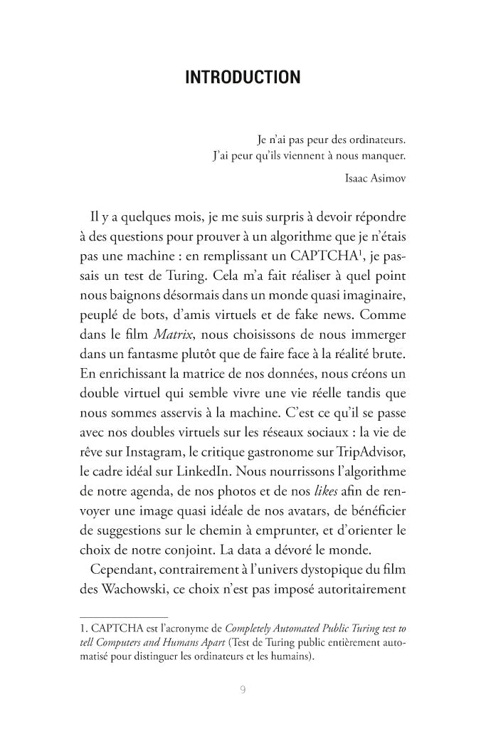 Bienvenue dans le dataïsme