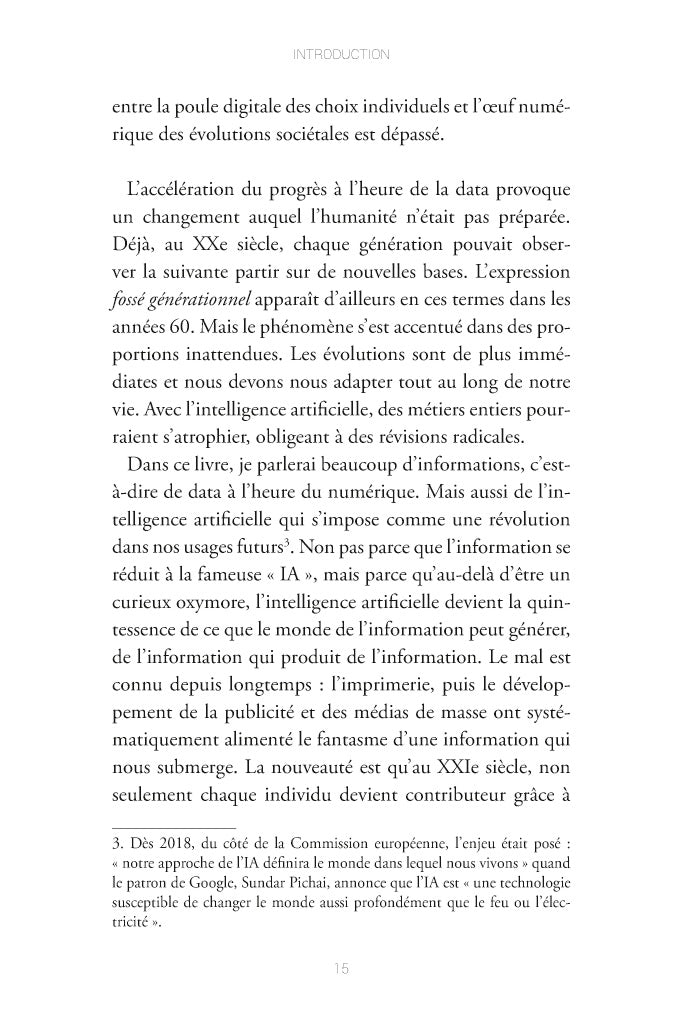 Bienvenue dans le dataïsme