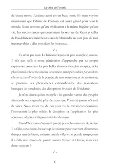 La crise de l'esprit, la politique de l'esprit, le bilan de l'intelligence