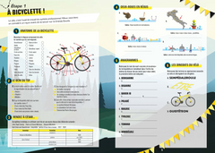 Cahier de vacances pour adultes Tour de France 2022