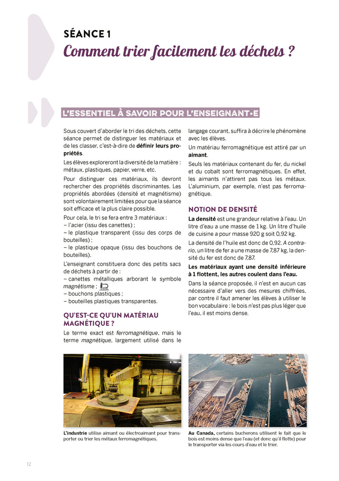 Comprendre le monde - Sciences CM1 programme 2023