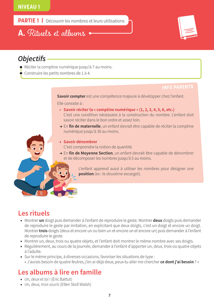 Les mathématiques comme à l’école (4-5 ans)