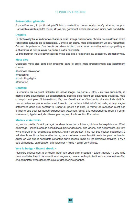 100 modèles de CV et 100 lettres de motivation