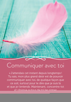 Pour communiquer avec ses défunts