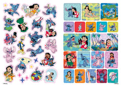 Disney Stitch - Coloriage avec plus de 100 stickers