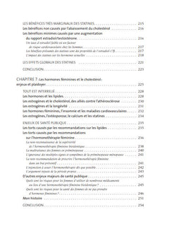 Hormones féminines et cholestérol