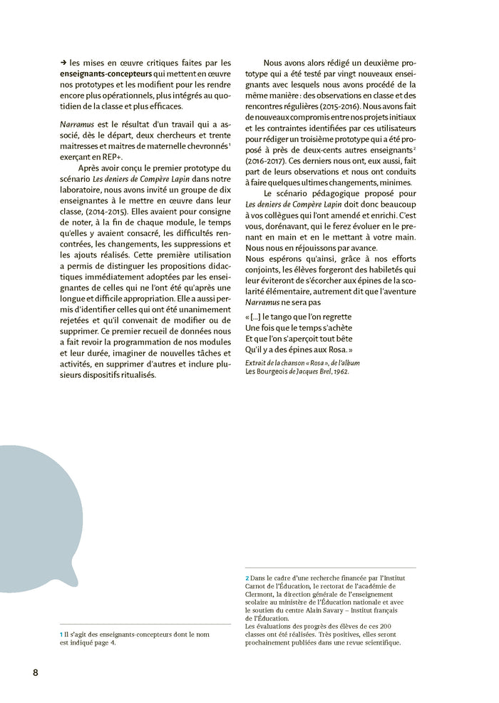 Narramus - les deniers de compère lapin GS-CP - Téléchargement +Album