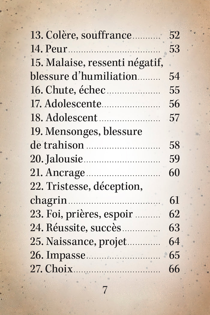 Channel Betty - Cartes oracle