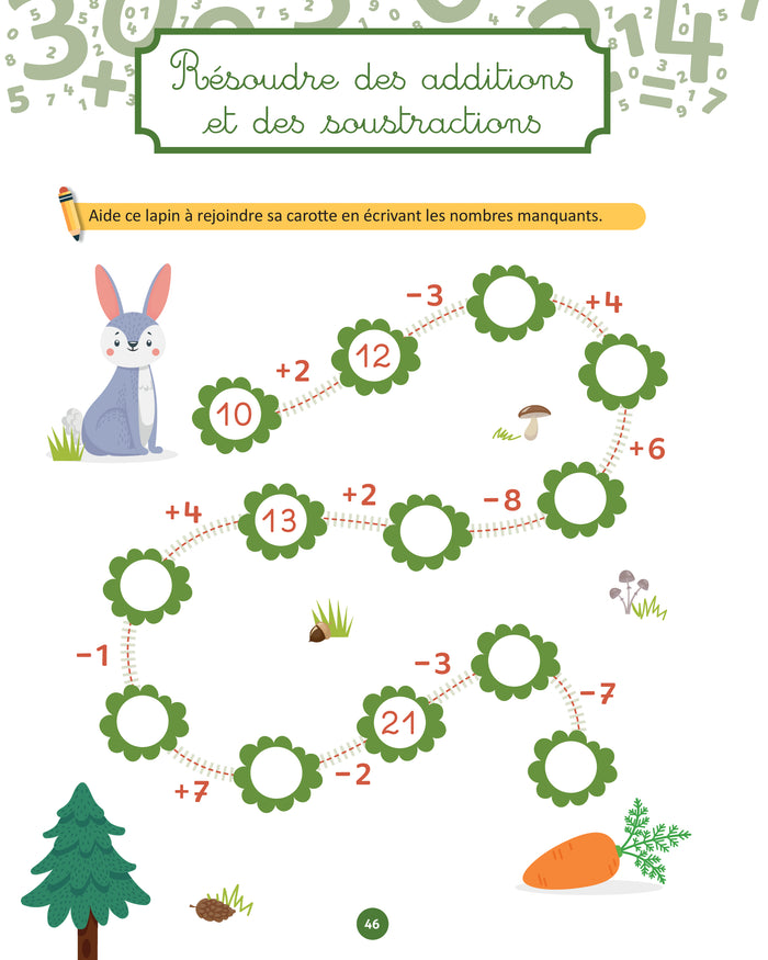 Mes fiches d’entraînement effaçables - Numération et Calcul - GS-CP