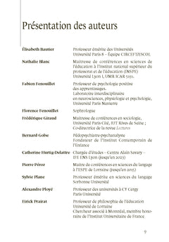 Parler et apprendre, apprendre et réussir