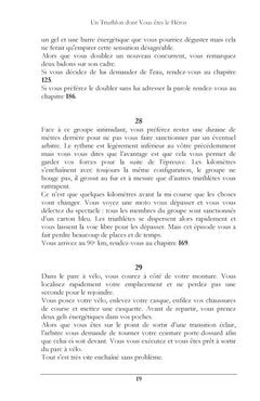 Un Triathlon dont Vous êtes le Héros