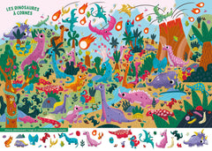 MON ALBUM CHERCHE ET TROUVE - DINOSAURES