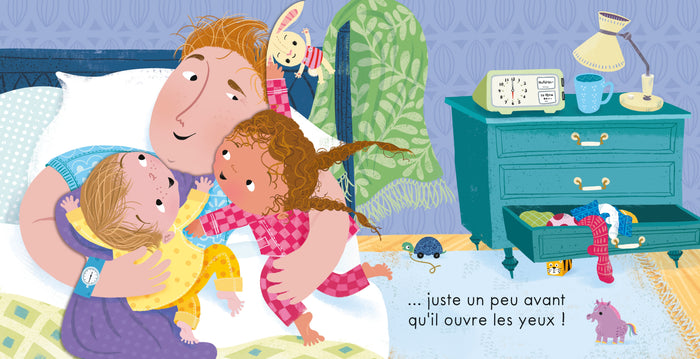 Les papas adorent les câlins