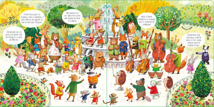 L'orchestre des animaux joue Tchaïkovski