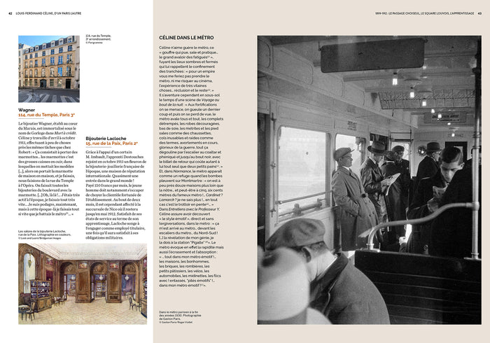 Louis Ferdinand Céline, d'un Paris à l'autre