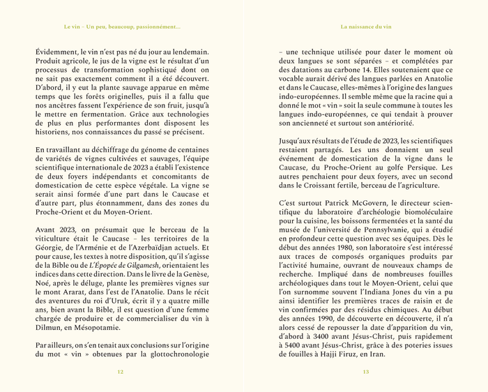 Le vin - Un peu, beaucoup, passionnément...