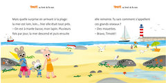 Timoté au bord de la mer