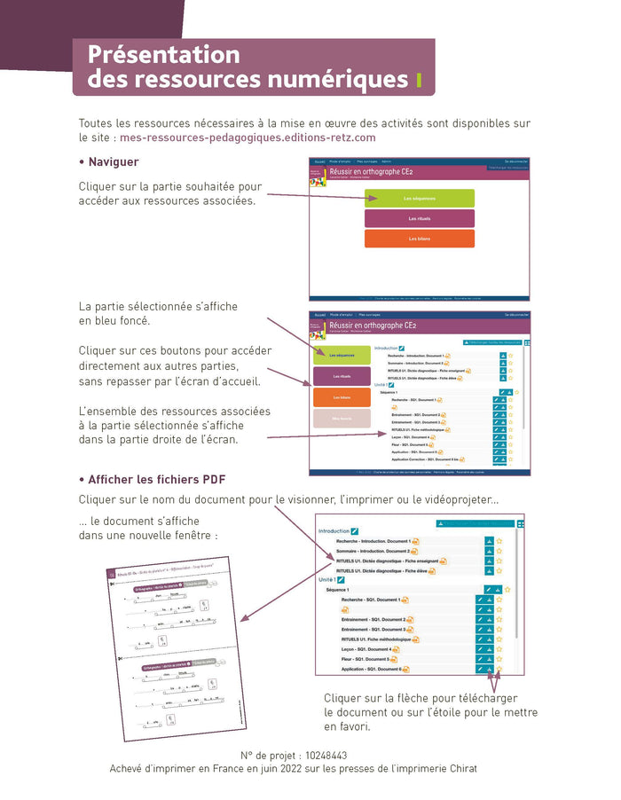 Réussir en orthographe CE2